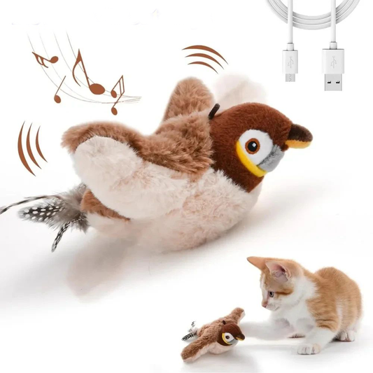 Oiseau Interactif pour Chat & Chien 🐱🦜